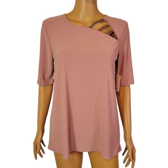 89th + Madison Pink Provence Top (Size S) - Picture 1 of 8